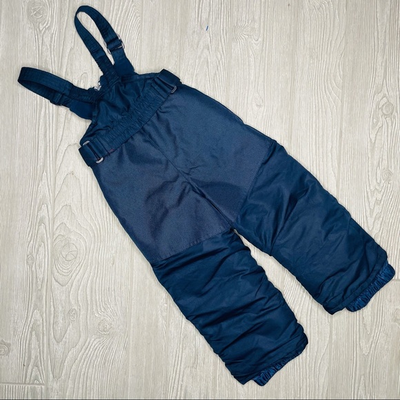 Cherokee black child 2t snow pants / bibs / snow suit winter overalls toddler - Picture 3 of 3